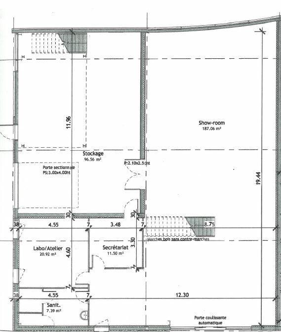 Bureau Maxéville 580m² Location bureau Maxéville Meurthe-et-Moselle OLBUR2311152 5
